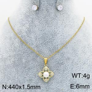 SS Jewelry Set(Most Women) - KS231720-SS