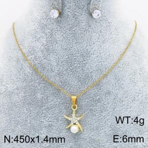 SS Jewelry Set(Most Women) - KS231725-SS