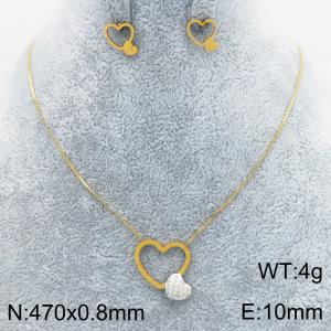 SS Jewelry Set(Most Women) - KS231734-SS