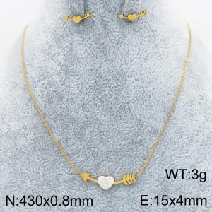 SS Jewelry Set(Most Women) - KS231744-SS