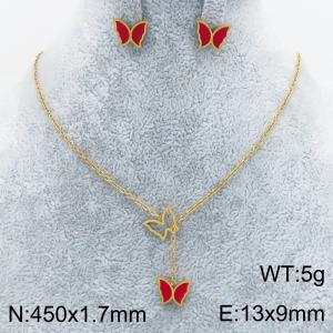 SS Jewelry Set(Most Women) - KS231748-SS