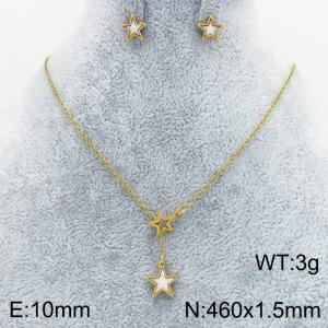 SS Jewelry Set(Most Women) - KS231756-SS
