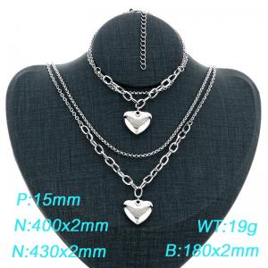 SS Jewelry Set - KS231771-Z