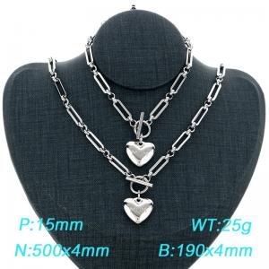SS Jewelry Set - KS231773-Z