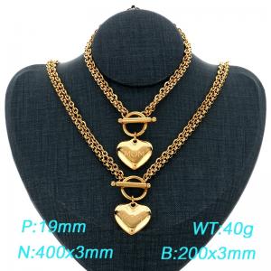 SS Jewelry Set - KS231775-Z