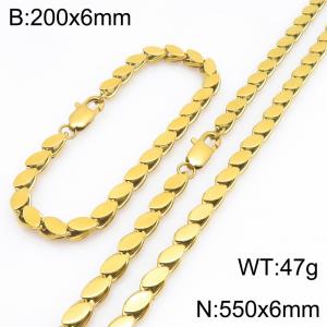 SS Jewelry Set(Most Men) - KS231780-Z