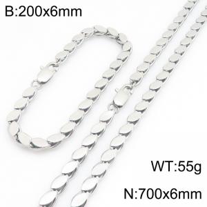 SS Jewelry Set(Most Men) - KS231790-Z