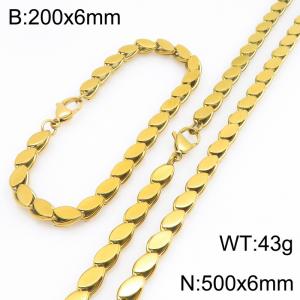 SS Jewelry Set(Most Men) - KS231793-Z