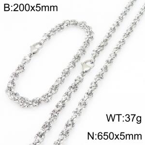 SS Jewelry Set(Most Men) - KS231831-Z