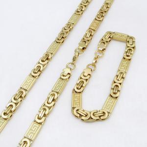 SS Jewelry Set(Most Men) - KS231964-JG