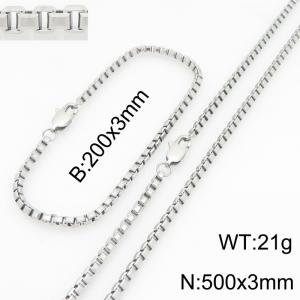 SS Jewelry Set(Most Men) - KS232079-Z