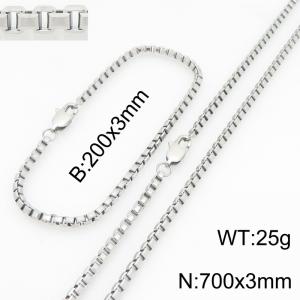 SS Jewelry Set(Most Men) - KS232083-Z