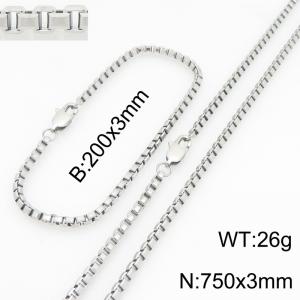 SS Jewelry Set(Most Men) - KS232084-Z