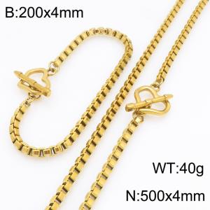SS Jewelry Set(Most Men) - KS232100-Z