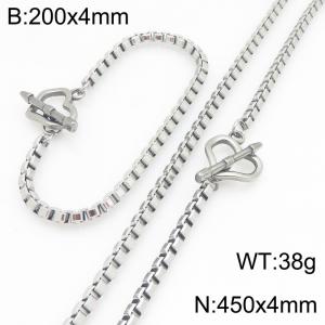 SS Jewelry Set(Most Men) - KS232102-Z