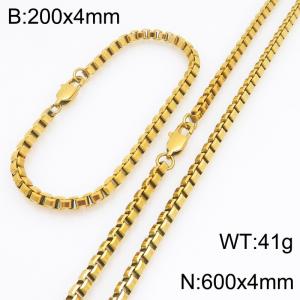 SS Jewelry Set(Most Men) - KS232108-Z