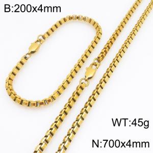 SS Jewelry Set(Most Men) - KS232110-Z