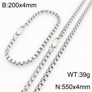 SS Jewelry Set(Most Men) - KS232114-Z
