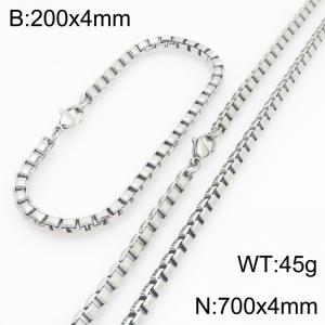 SS Jewelry Set(Most Men) - KS232131-Z