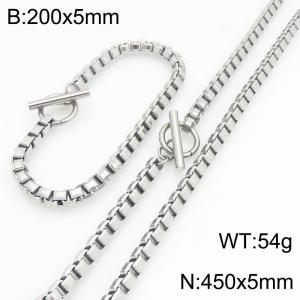 SS Jewelry Set(Most Men) - KS232136-Z