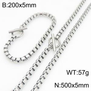 SS Jewelry Set(Most Men) - KS232137-Z