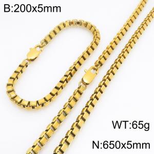 SS Jewelry Set(Most Men) - KS232143-Z