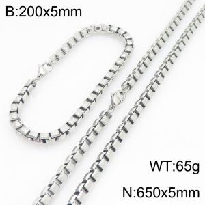 SS Jewelry Set(Most Men) - KS232164-Z
