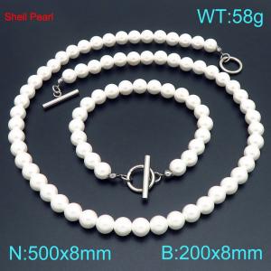 SS Jewelry Set(Most Women) - KS232174-Z