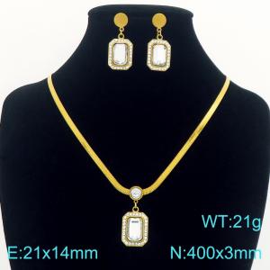 SS Jewelry Set(Most Women) - KS232386-SS