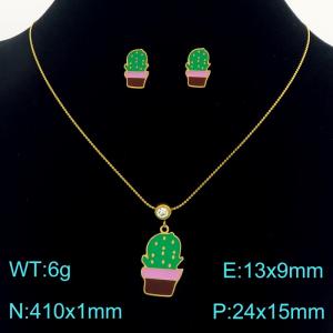SS Jewelry Set(Most Women) - KS232419-SS