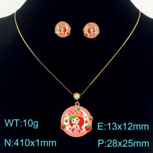 SS Jewelry Set(Most Women) - KS232438-SS