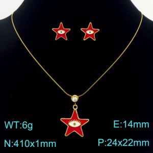 SS Jewelry Set(Most Women) - KS232447-SS