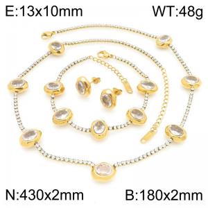 SS Jewelry Set(Most Women) - KS232509-HR