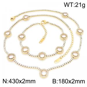 SS Jewelry Set(Most Women) - KS232512-HR