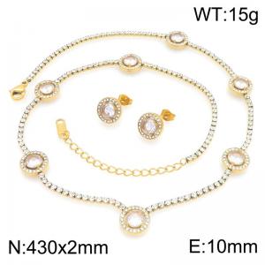 SS Jewelry Set(Most Women) - KS232514-HR
