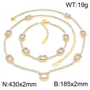 SS Jewelry Set(Most Women) - KS232518-HR