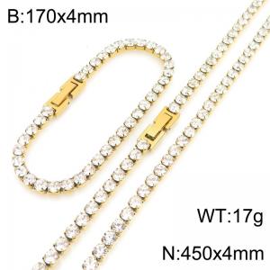 SS Jewelry Set(Most Women) - KS232541-TSC