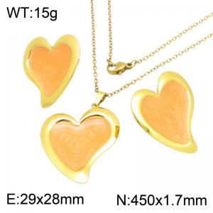 SS Jewelry Set(Most Women) - KS232555-DM