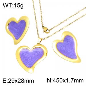 SS Jewelry Set(Most Women) - KS232557-DM