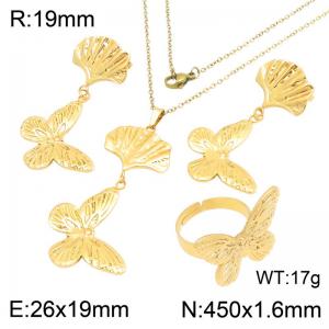 SS Jewelry Set(Most Women) - KS232560-DM