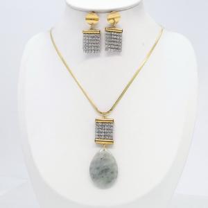 SS Jewelry Set(Most Women) - KS232758-FA