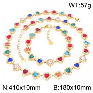 SS Jewelry Set(Most Women) - KS232817-CAJY