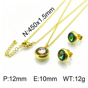 SS Jewelry Set - KS34179-Z