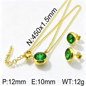 SS Jewelry Set - KS34182-Z