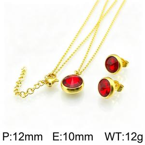 SS Jewelry Set - KS34184-Z