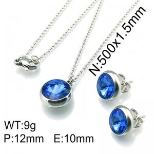SS Jewelry Set - KS34190-Z