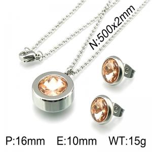 SS Jewelry Set - KS34191-Z