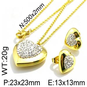 SS Jewelry Set - KS34274-Z