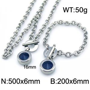 SS Jewelry Set - KS36846-Z