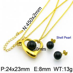 SS Jewelry Set - KS37314-Z
